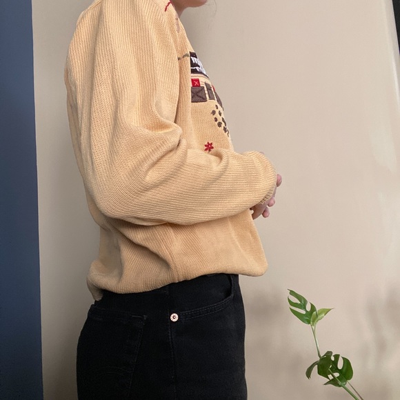 Vintage Tabi International Farmhouse Knit Sweater - Picture 3 of 6